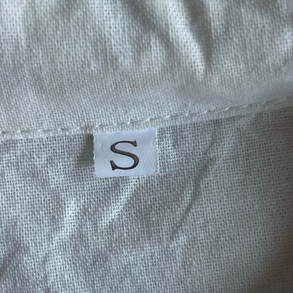 Dog Print Shirt Womens Small Colorful Button Down Oversized Long Sleeve Cute Art - Picture 6 of 7